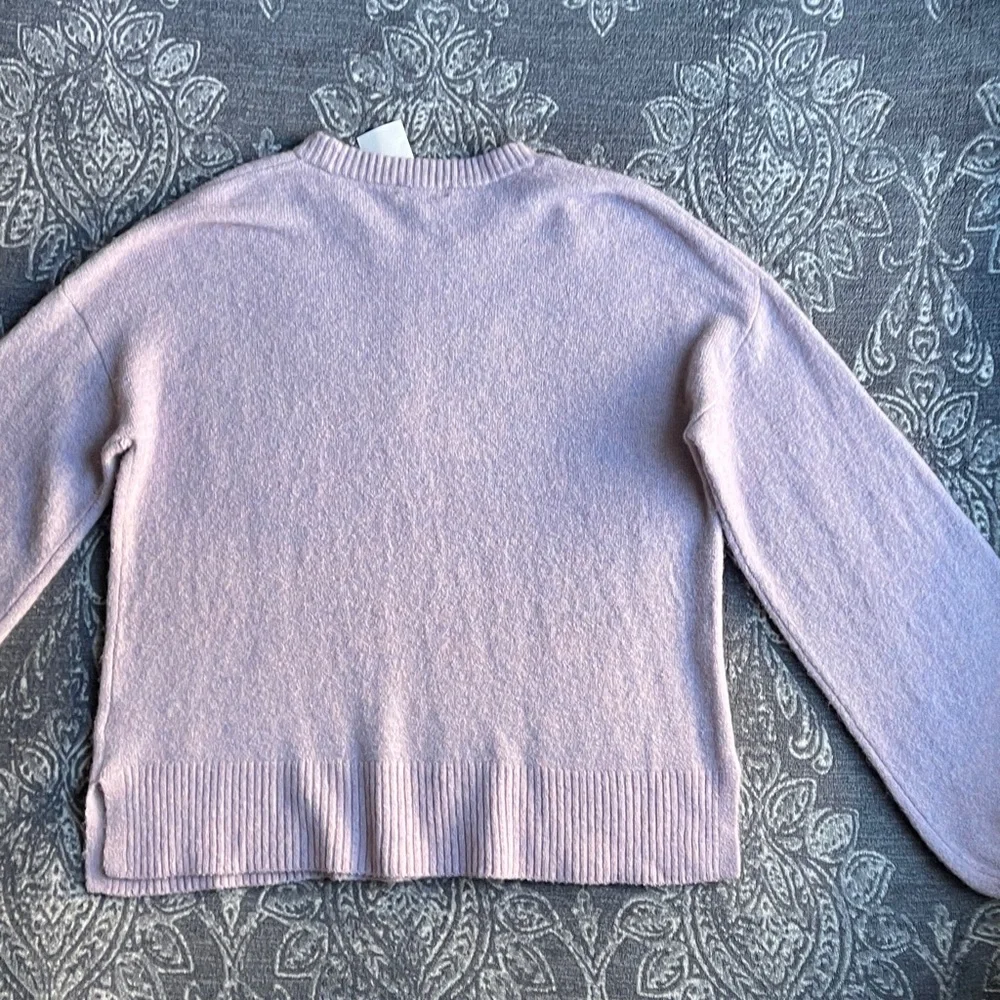 Madewell Payton Pullover Sweater in Heather Lilac Size Large